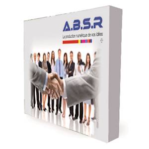 Finitions: Ce modèle 3x5 a une dimension de 226cm x 373cm.
Impression sublimation sur tissu TRICOTEX M1.
Avantages:  Le système Hop Up 3x5 est parfaitement adapté au grand format. Il est facile à transporter et à déployer et vous apporte une visibi... 